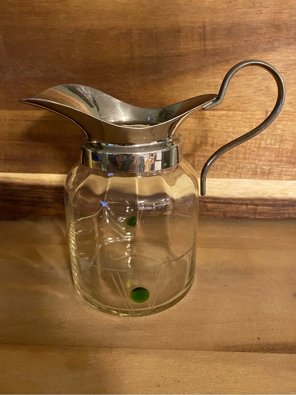 Art Nouveau Milk Jug, Former Austro-Hungarian Empire, Early 1900s. 4 Inches Tall